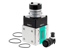 PEWGS6037 - WR-102 Waveguide Electromechanical Relay SPDT/DPDT Latching Switch, X Band 11 GHz, 6,000 Watts, UG Cover, 28V, TTL Logic, Self Cut Off