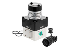 PEWGS6043 - WR-34 Waveguide Electromechanical Relay SPDT/DPDT Latching Switch, Ka Band 33 GHz, 620 Watts, UG Cover, 12V, TTL Logic, Self Cut Off