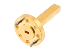 PEWPR012-7 - WR-12 Waveguide Probe Antenna Operating from 60 GHz to 90 GHz, 6.5 dBi Nominal Gain, UG-387/U-M Flange