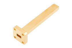 PEWPR028-7 - WR-28 Waveguide Probe Antenna Operating from 26.5 GHz to 40 GHz, 6.5 dBi Nominal Gain, UG-599/U Flange