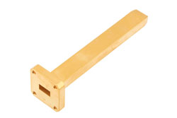 PEWPR034-7 - WR-34 Waveguide Probe Antenna Operating from 22 GHz to 33 GHz, 6.5 dBi Nominal Gain, UG-599/U Flange