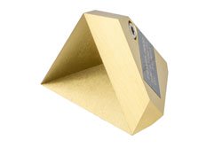 PEWRL0000 - 1.4 inch Edge Length, Trihedral Corner Reflector, 1/4-20 Threaded Hole Mount, Aluminum Body