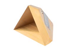 PEWRL0001 - 1.8 inch Edge Length, Trihedral Corner Reflector, 1/4-20 Threaded Hole Mount, Aluminum Body