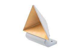 PEWRL0320 - 3.2 inches Edge Length, Trihedral Corner Reflector, Gray