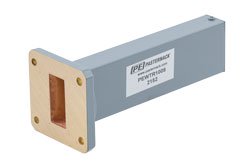 PEWTR1008 - 5 Watts Low Power Commercial Grade WR-112 Waveguide Load 7.05 GHz to 10 GHz, Bronze