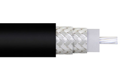 RG214/U - Flexible RG214 Coax Cable Double Shielded with Black PVC Jacket