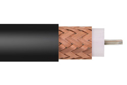 RG219/U - Flexible RG219 Coax Cable Single Shielded with Green PVC With Armor Jacket