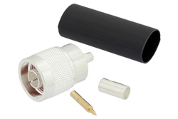 TC-195-NM - N Male Connector Crimp/Solder Attachment For LMR-195, PE-C195