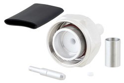 TC-240-4310M-X - 4.3-10 Male Connector Crimp/Solder Attachment for LMR-240