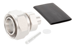 TC-250-4310M-LP - 4.3-10 Male Low PIM Connector Solder Attachment for SPP-250-LLPL, SPO-250, SPF-250