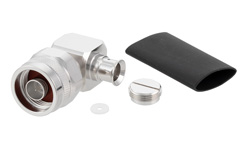 TC-250-NM-RA-LP - N Male Right Angle Low PIM Connector Solder Attachment for SPO-250, SPF-250, SPP-250-LLPL