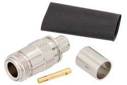 TC-400-NF - N Female Connector Crimp/Solder Attachment For LMR-400, PE-C400