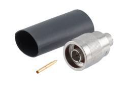 TC-400-NM-75/50 - 75 Ohm N Male Connector Crimp Attachment for LMR-400-75, LMR-400-75-DB, LMR-400-75-FR
