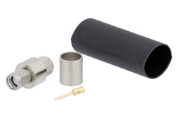 TC-400-SM - SMA Male Connector Crimp/Solder Attachment For LMR-400, PE-C400