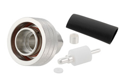 TC-402-4310MS-LP - 4.3-10 Male Low PIM Connector Solder Attachment for TFT-5G-402