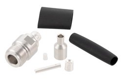 TC-402-NF-LP - N Female Low PIM Connector Solder Attachment for TFT-5G-402