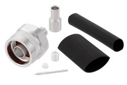 TC-402-NM-LP - N Male Low PIM Connector Solder Attachment for TFT-5G-402