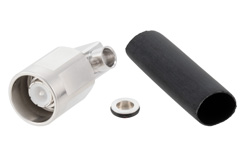 TC-402-NX10M-RA-LP - NEX10 Male Right Angle Low PIM Connector Solder Attachment for TFT-5G-402