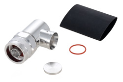 TC-SPO500-NM-RA-LP - N Male Right Angle Low PIM Connector Solder Attachment for SPO-500, SPF-500