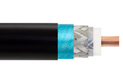 TCOM-600-BULK - Low PIM Flexible TCOM-600 Coax Cable Double Shielded with Black PE Jacket