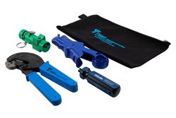 TK-240EZ - Tool Kit, Install Tool Kit for LMR-240 Connectors (CCT-2, DBT-U, CST-240A, CT-240/200/100, FKP-01)