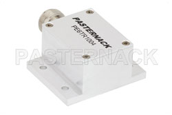 High Power 300 Watt RF Load Up to 3 GHz with N Female Chem Film Plated