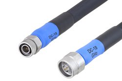 Handheld RF Analyzer Rugged Phase Stable Cable N Male to TNC Male Cable 60 Inch Length Using PE-FF430 Coax, RoHS