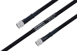 MIL-DTL-17 SMA Male to SMA Male Cable Using M17/84-RG223 Coax
