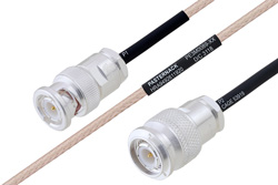 MIL-DTL-17 BNC Male to TNC Male Cable Using M17/113-RG316 Coax