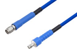 PE-TC195 Series Phase Stable Test Cable SMA Male to SMA Female to 27 GHz  ,RoHS