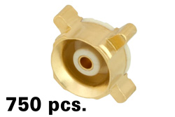 MMBX Jack Snap-On Connector Solder Attachment Surface Mount PCB, With Female Center Contact, 1 Reel Contains 750 pieces