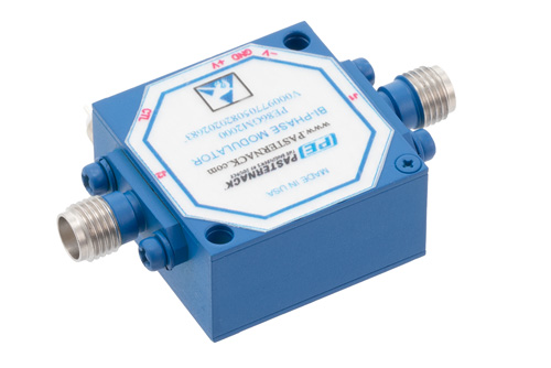 500 MHz to 1 GHz, Bi-Phase Modulator, 0/180 Degrees, TTL Control, 15nsec Speed, SMA