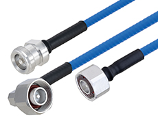 4.1/9.5 Mini DIN Low PIM Plenum Rated Cable Assemblies
