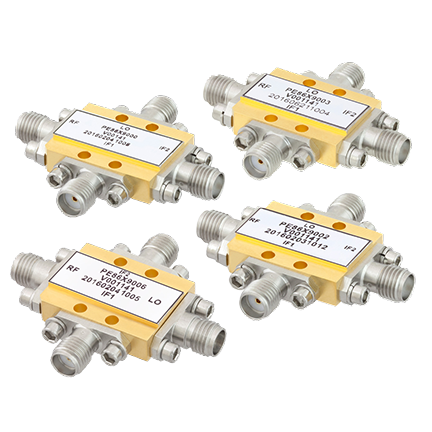 IQ Mixers with RF and LO Frequency Bands Ranging from 4 GHz to 38 GHz