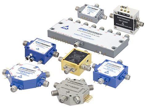 PIN Diode switches from Pasternack Enterprises