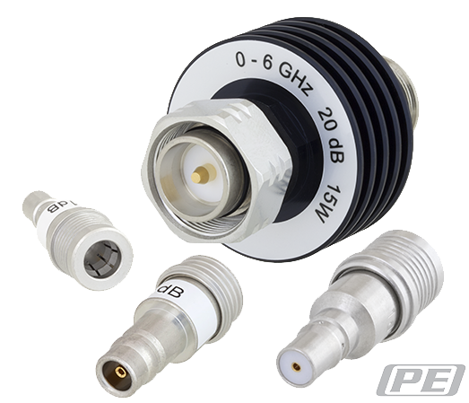 Quick Connect Attenuators with QMA, QN and 4.3-10 Connectorized Designs