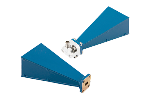 26.5 GHz to 40 GHz WR-28 Waveguide Antennas
