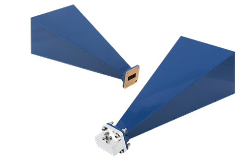 8.2 GHz to 12.4 GHz WR-90 Waveguide Antennas