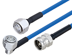 4.3/10 DIN Low PIM Plenum Rated Cable Assemblies