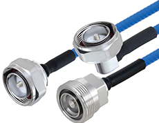 7/16 DIN Low PIM Plenum Rated Cable Assemblies