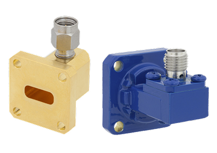 K Band Through Ka Band Waveguide-to-Coax Adapters