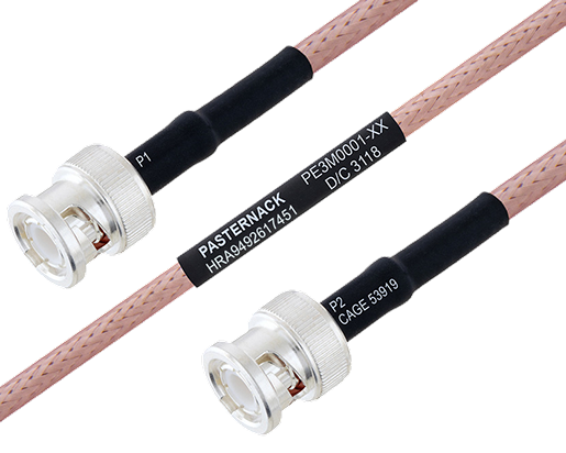 MIL-DTL-17 BNC to BNC Cable Assemblies
