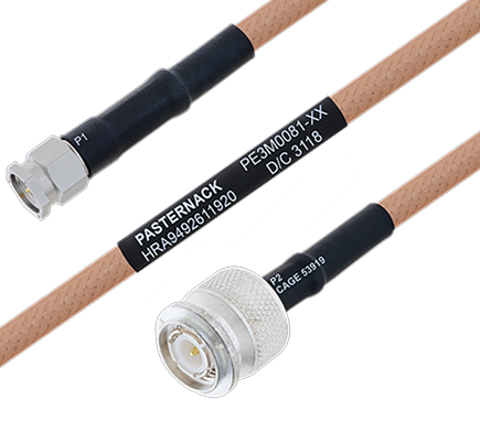 MIL-DTL-17 SMA to TNC Cable Assemblies