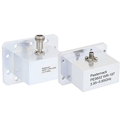 R Band Through F Band Waveguide-to-Coax Adapters