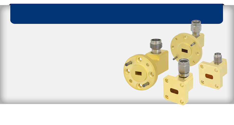 K band through V band Waveguide-to-Coax Adapters