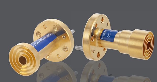 Wide Angle Scalar Feed Horn Waveguide Antennas